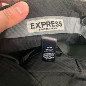 Express Photographer Black Dress Pants